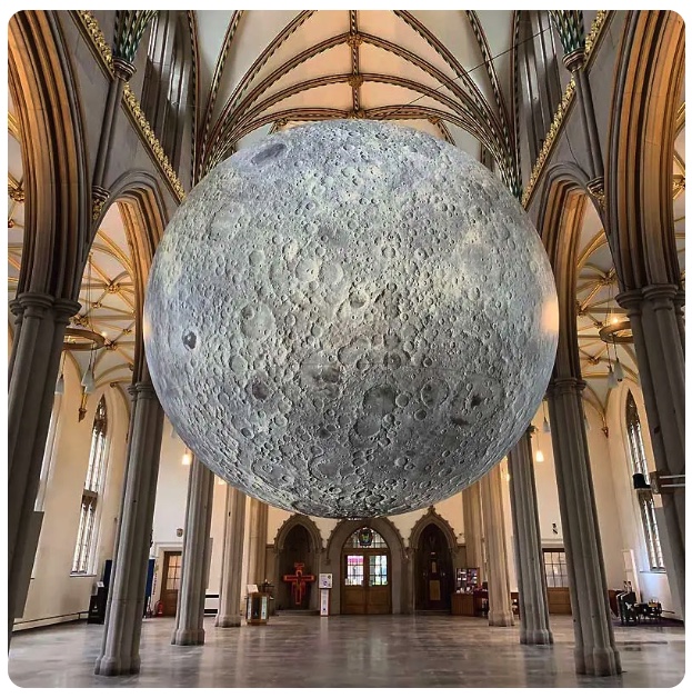 Museum of the Moon at Blackburn Cathedral