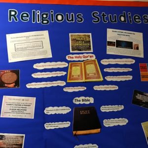 Religious Studies Display